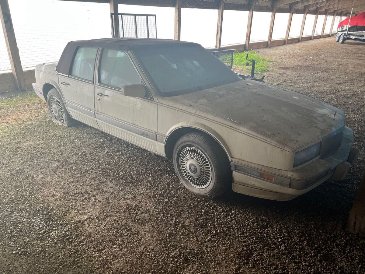1990 cadillac seville sedan white fwd automatic