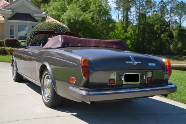 1985 rolls-royce corniche low miles excellent condition reducing our collection