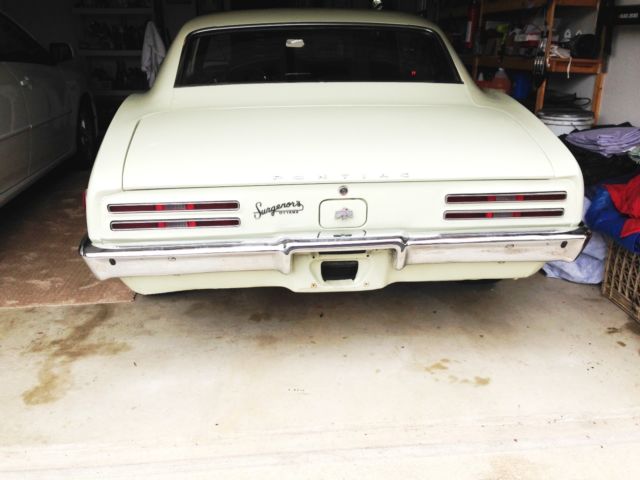 rare 1968 pontiac firebird sprint ohc 6
