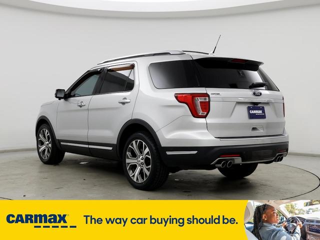 2018 ford explorer platinum
