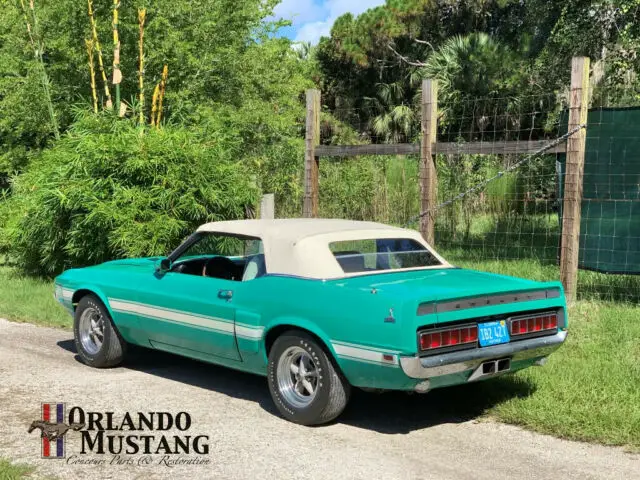 1969 shelby gt350 convertible grabber green rare 351w automatic one owner