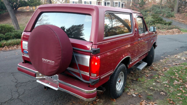 1991 ford bronco custom sport utility 2-door 5.8l