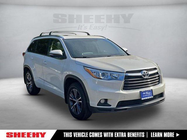 2016 toyota highlander xle