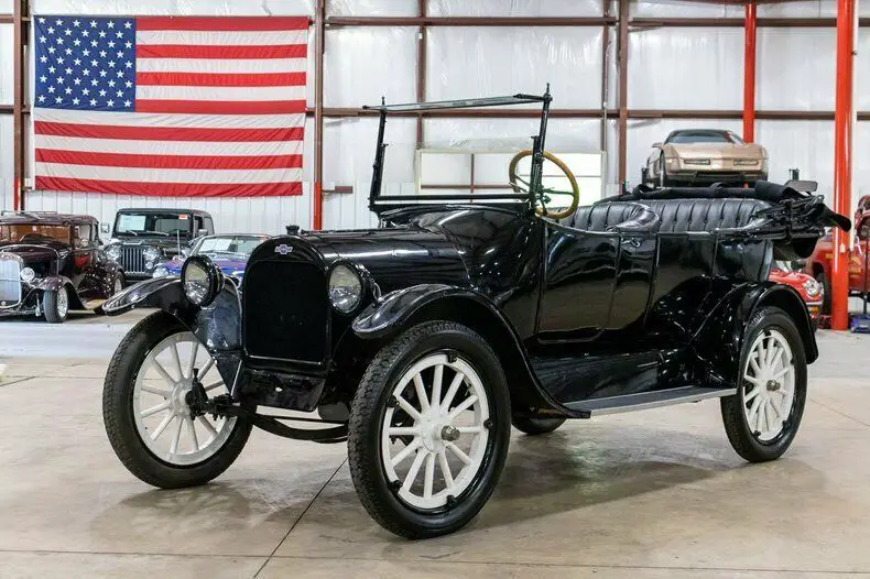1920 chevrolet 490 425 miles black convertible 171ci inline-4 manual