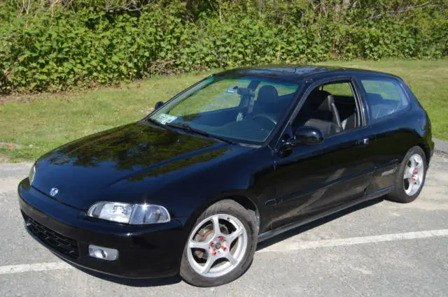 1994 honda civic (si) hatchback jdm b16a sir ii swap leather v-tech price drop