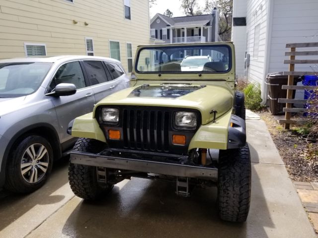 1987 jeep wrangler yj - no reserve