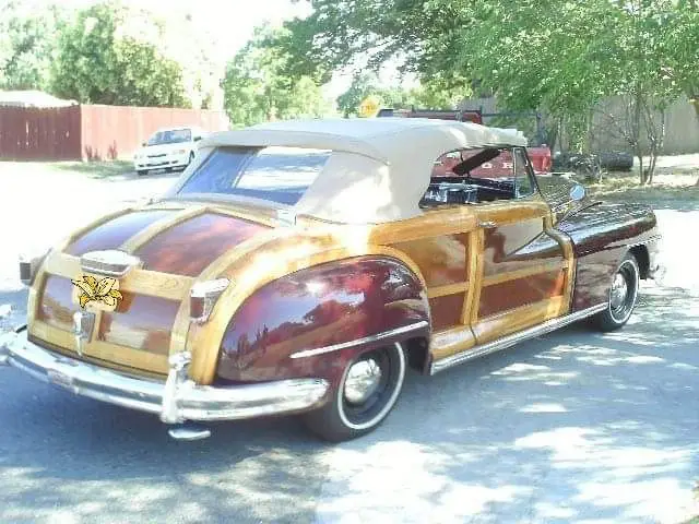 1947 chrysler town & country woody convertible