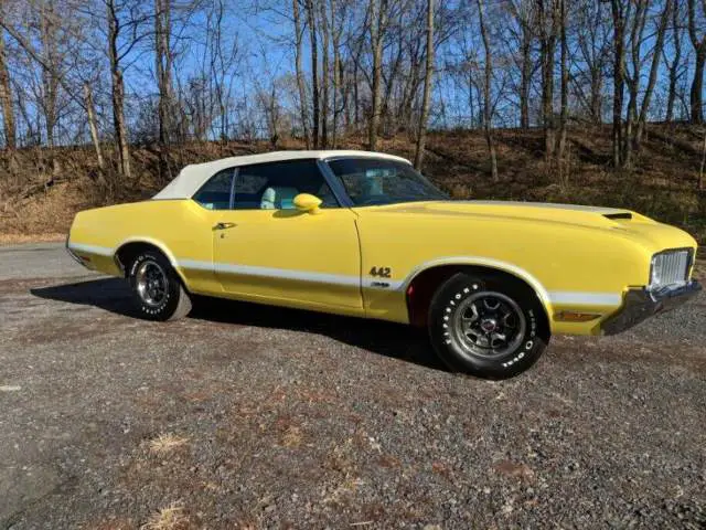 1970 oldsmobile 442 w30 convertible rare numbers matching rottissorie restored