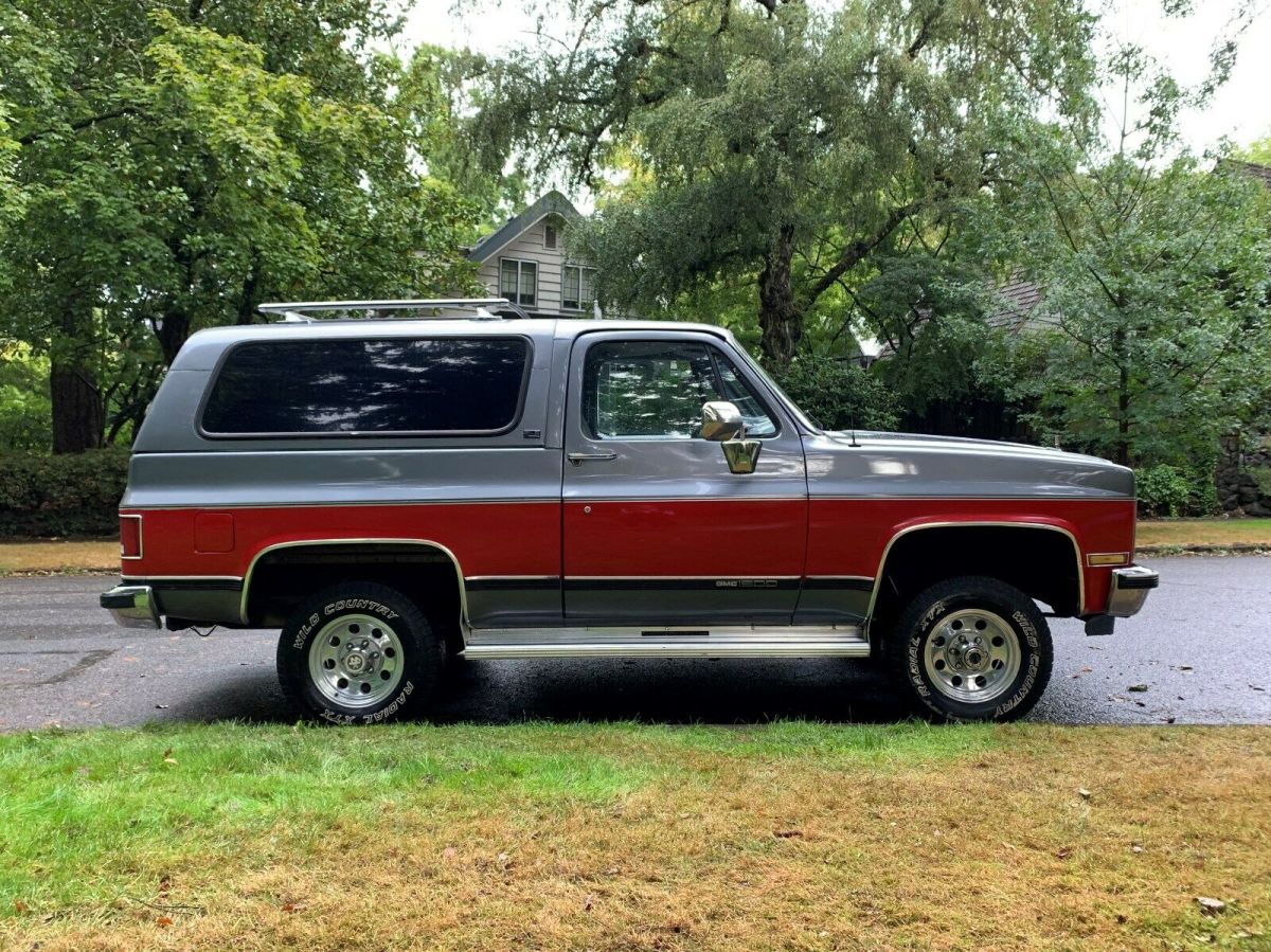 1989 gmc jimmy k5 4x4 2dr suv convertible auto 5.7'liter 350 v8 53k miles
