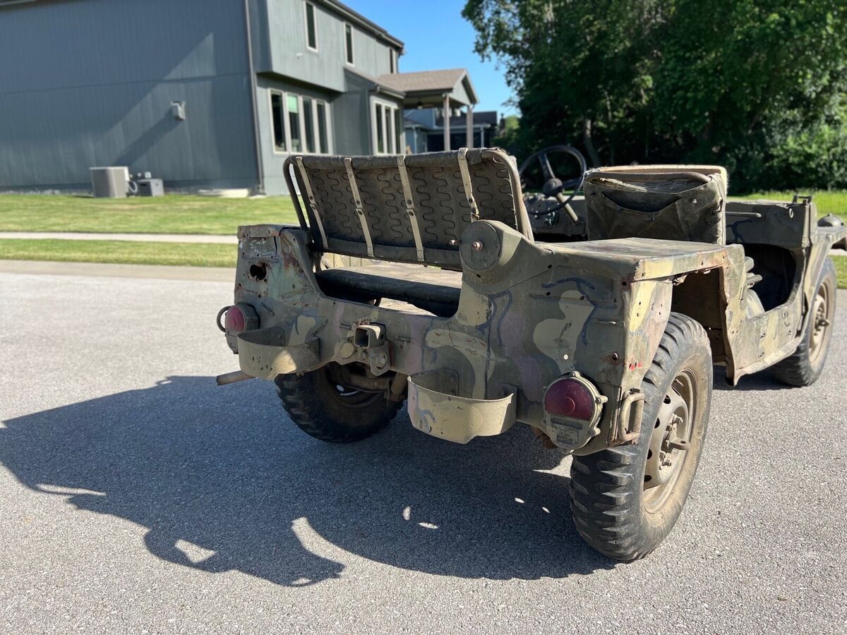 1970 jeep mb green 4wd manual