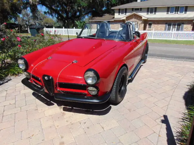 alfa romeo 2000 guilietta spider, 1961, rare car