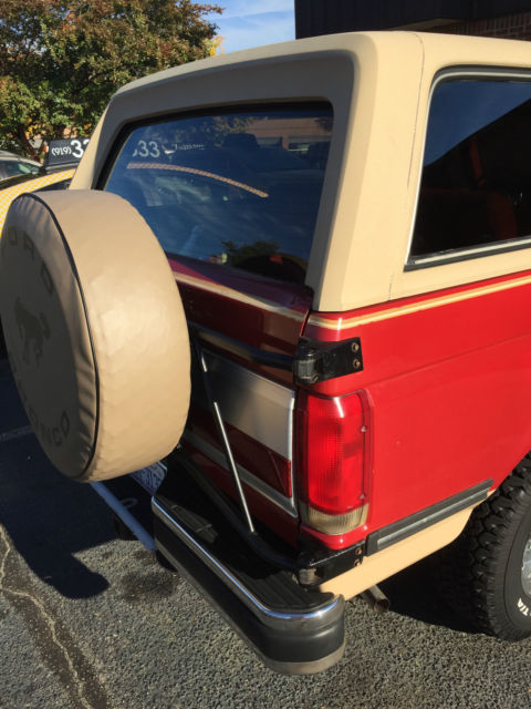 1990 bronco only 142k actual miles! original paint! survivor! 5.8 liter tow pack