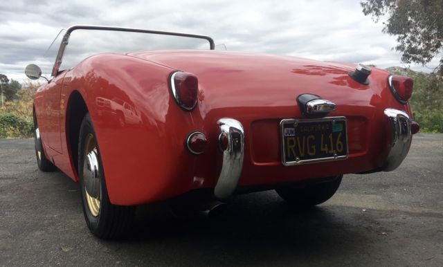 1960 austin healey bugeye sprite custom build