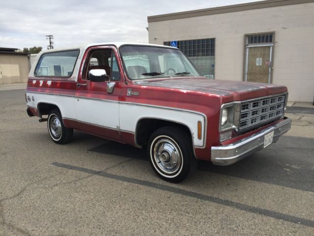 1978 chevy cheyenne k5 blazer factory 2wd half top convertible not gmc jimmy c10