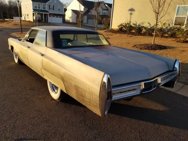 1967 cadillac deville hardtop 4-door with a 500ci engine swap!