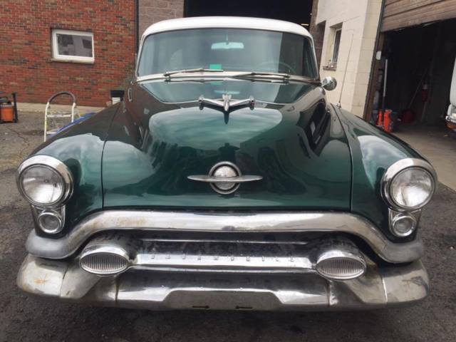 gorgeous black 1953 oldsmobile 88 2 door sedan / vg - excellent