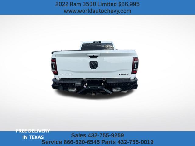 2022 ram 3500 limited mega cab 4x4 6'4' box