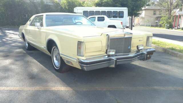 1979 lincoln continental mark v 52,705 miles runs and drives