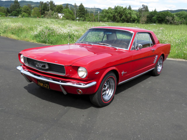 1966 ford mustang --- 289/c4 ---- restored ---- 2-owner california car --immac!