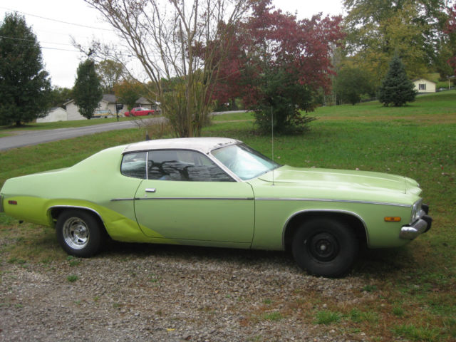 1974 plymouth satellite base 5.2l