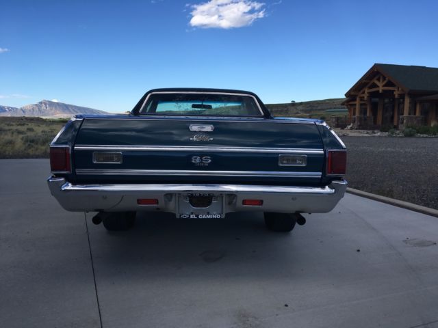 1970 el camino, real ss, warranty metal plate comes with car fresh 396 motor
