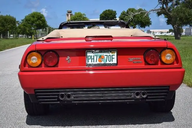 1987 ferrari mondail cabriolet 12k miles/ serviced