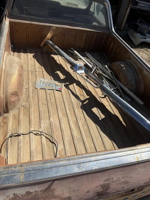 good body for the age solid floors no engine or transmission has clutch pedal all