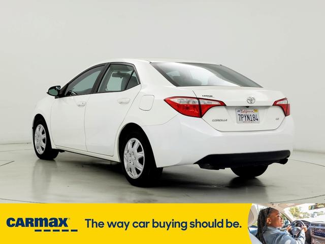 2014 toyota corolla le