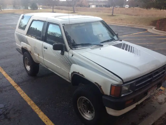 1988 toyota 4runner sr5 sport utility 2-door 3.0l