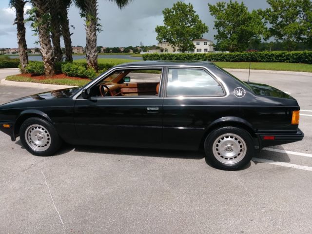 1984 maserati biturbo immaculate condition..upper engine completely rebuilt