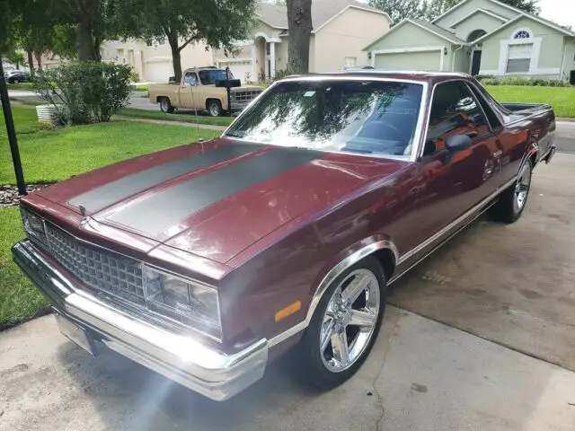 gmc el camino burgundy/maroon with 0 miles, for sale!