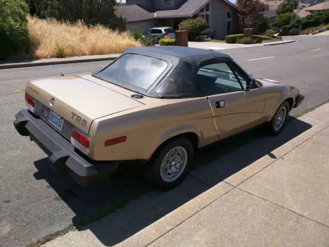 1980 triumph tr-8 39k true collector car unmolested tr8