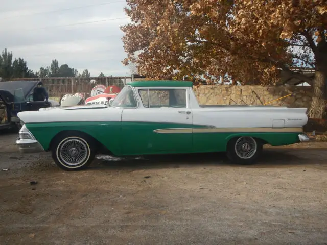 1958 ford ranchero 302 auto project car 1957 fairlane hot rod barn find look