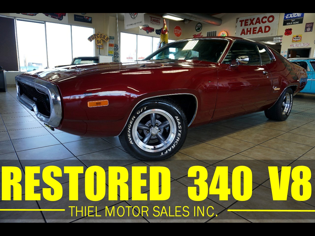 1972 plymouth road runner 340 v8 automatic
