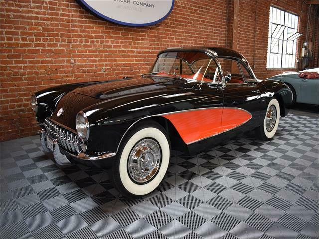1957 chevrolet corvette, black with 14 miles available now!