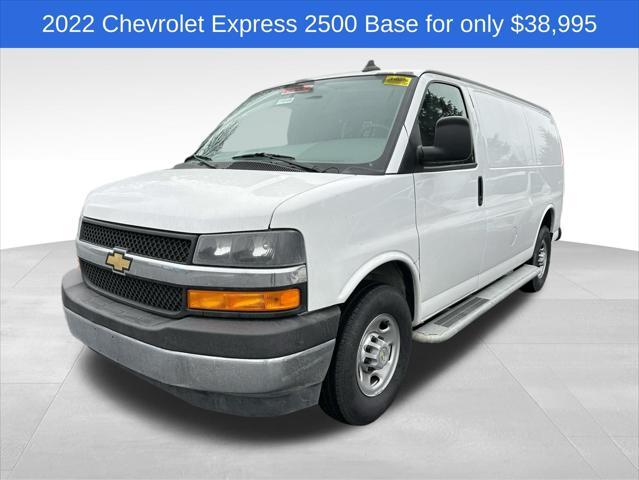 2022 chevrolet express 2500 rwd 2500 regular wheelbase wt