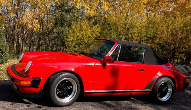 1987 porsche 911 carrera cabriolet very collectable car