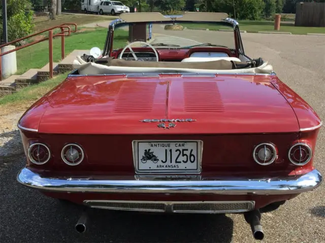 1963 fully restored corvair monza 900 convertible w/ 54,000 actual miles