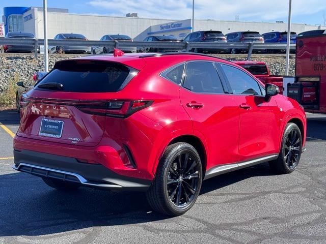 2022 lexus nx 350 f sport handling