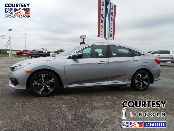 used 2017 honda civic touring sedan lafayette, la 70503 for sale in lafayette, louisiana