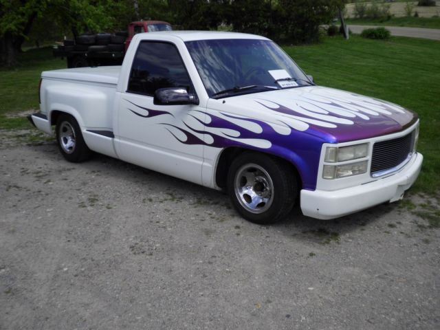 bagged clean nice project hot rod rat street chevy low shop trick truck slammed