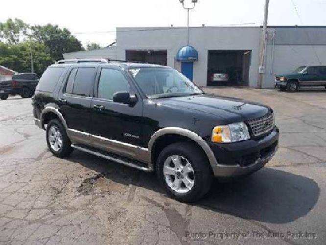 used 2004 ford explorer eddie bauer edition 4x4 suv, 80,905 miles in plymouth, in