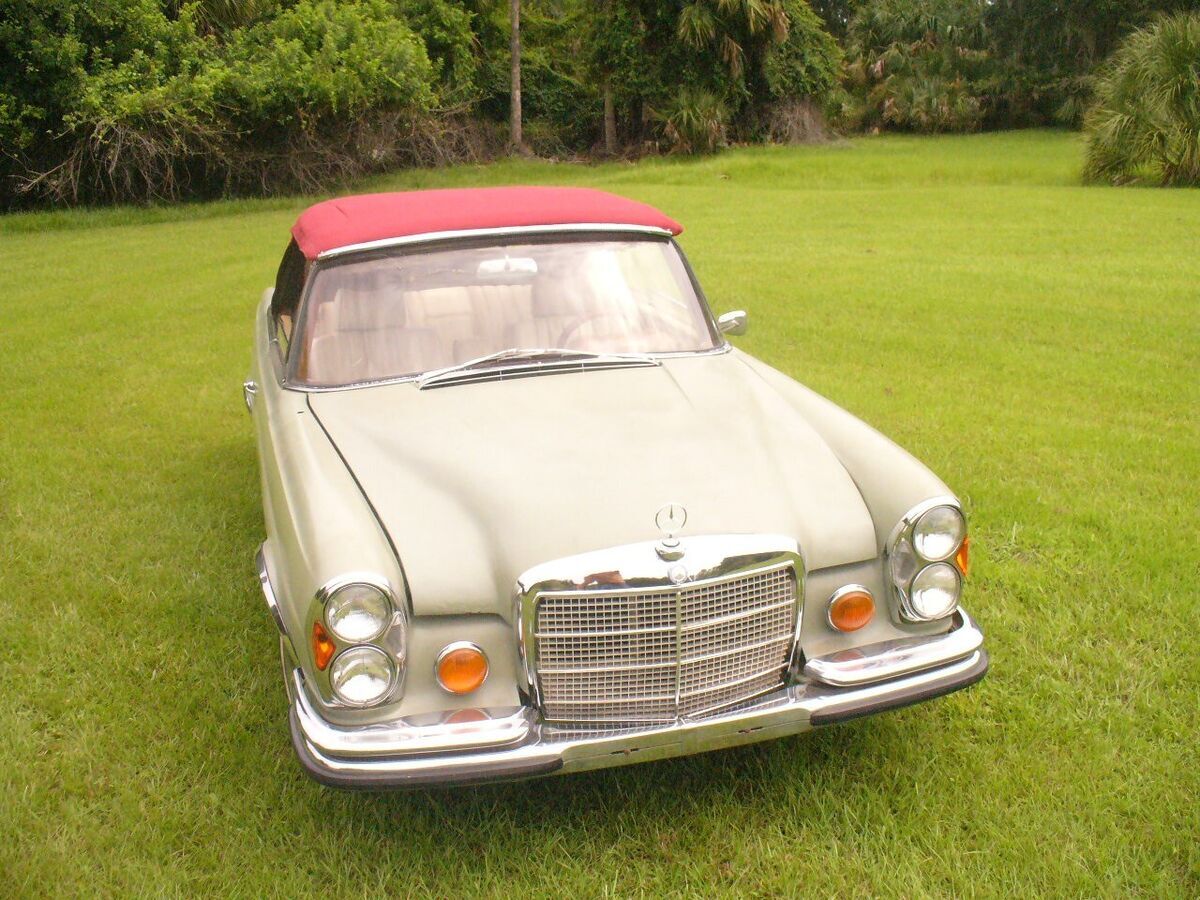 1967 mercedes 250se, cabriolet conversion