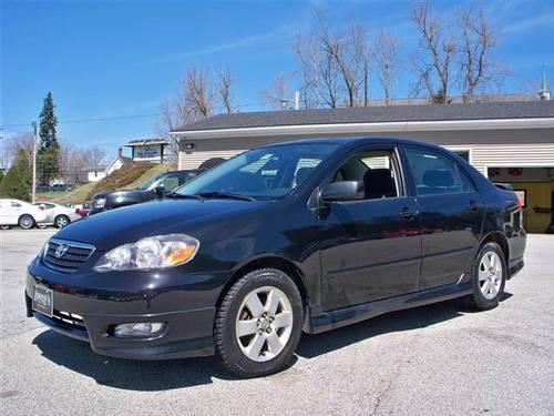 2007 toyota corolla s sedan 4d for sale in barre, vermont