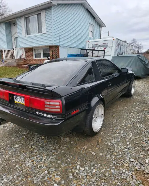 1990 toyota supra hatchback black rwd manual sport roof
