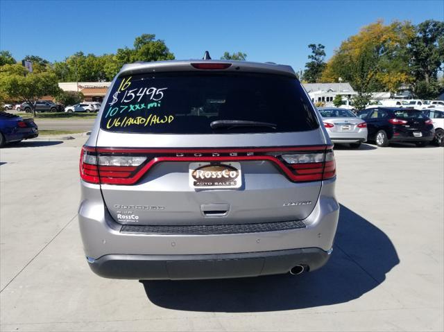 2016 dodge durango limited