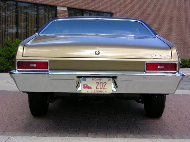 1970 nova v8 2 door survivor 58k miles beautiful original paint