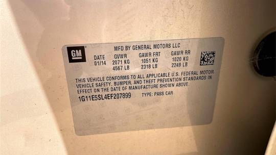 2014 chevrolet malibu lt