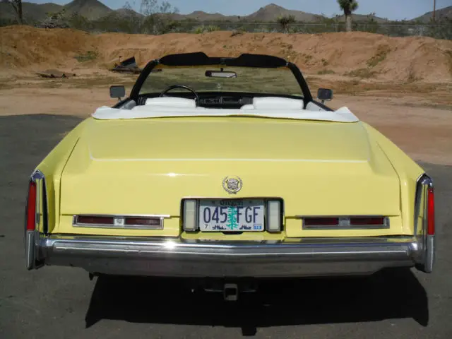 1974 cadillac eldorado convertible 82,177 miles, ice cold ac, new top !!!