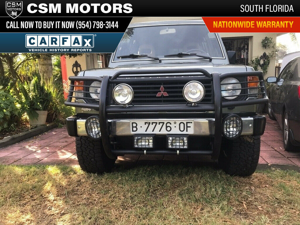 1988 mitsubishi pajaro new manual